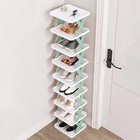 Freestanding 9-tier Shoe Organizer     Stackable  Space Saving  Easy Setup