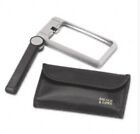 Bausch   Lomb 2x Folding Lighted Handheld Magnifier W acrylic Lens 4  X 2 
