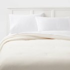 Corduroy Plush Comforter Light - Room Essentials