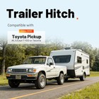 Class 3 Trailer Hitch 2  For Toyota Pickup All  Except T-100 Or Tacoma 1984-1995