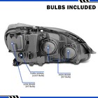 2000-2006 Projector Chrome Headlights For Mercedes Benz S-class W220