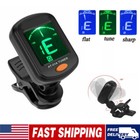 Lcd Clip On Chromatic Acoustic Electric Guitar Bass Ukulele Banjo Violin Tuner