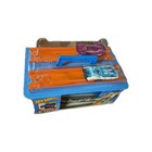 Hot Wheels Race Case Track Set With Dual Launchers   2 Cars  Storage For 12 