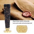 Seal Stamp Vintage Beautiful Pattern Exquisite Wax Sealing Stamp With Detachable