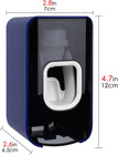 2 Slot Toothbrush Holder And Toothpaste Dispenser Wall Mounted  Automatic Toothp