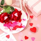 Red Heart Confetti For Valentine s Day Party And Wedding Decorations