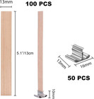 230 Pcs Wooden Candle Wicks For Making 0 5mm 230 Pcs 5 1 0 5 0 02in