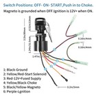 Boat Ignition Switch With Key Replacement For Mercury Mariner Outboard Motor