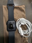 Apple Watch Series 4 44mm Space Gray  Black Sport Band Smart Watch -  mtvu2hn a 