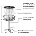Mvp Disc Golf Miniature Basket Black Hole Mini Catcher 26  Tall  12 5  Diameter