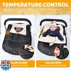 Orzbow Winter Car Seat Cover For Baby Carseat  Universal Baby Car Seat Cover 