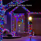 100 Led Solar Powered String Lights Outdoor Garden Party Xmas Fairy Wedding Lamp
