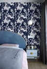 Froyula Blue Mermaid Peel And Stick Wallpaper 16 9  X 118 1  Ocean Self Adhes   