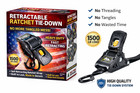 Heavy-duty 2    Retractable Ratchet Straps     Seatbelt-grade Tie Downs For Trucks
