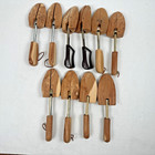 Lot Of 5 Rochester Shoe Tree Co  Large Cedar Travel Shoe Trees Made In Usa
