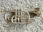 Antique  superior  Bb Cornet By M  Bauer   Co  Paris     H n  White Co  Sole Agent