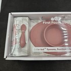 Ezpz First Food Set Tiny Bowl  Cup  Spoon Blush