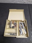 Vintage Singer Sewing Box With Sewing Machine Parts And Accessories