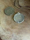 1800   s Love Token Initial Rev Engraved  Silver Coin Us
