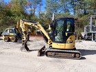 2014 Caterpillar 303 5e Mini Excavator Full Cab  A c Hydraulic Thumb Cat Q c