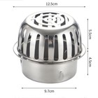Dome Gutter Guard Filter  304 Stainless Steel Downspout Strainer For 110mm