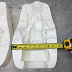Vintage Kimple 2211 Old World Santa Christmas Tree Ceramic Slip Mold