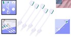 Individually Wrapped Soft Bristle Suction Toothbrush - 50 Count For Patient Care