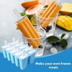 Popsicle Molds  10 Pieces Silicone Popsicle Molds With Sticks Bpa Free Ice Po   