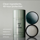 Nib 100  Authentic Salt   Stone Extra-strength Aluminum-free Deodorant 2 6oz