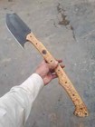 Custom Handmade D2 Tool Steel Machete Sword Combat Hunting Chooper Sword
