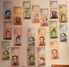2007- 2018 Venezuela  Bolivares  18 Pc Lot Crisp Uncirculated