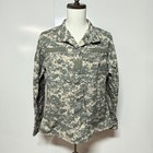 Us Army Combat Uniform Coat Jacket Mens Medium Regular Green Digital Camo New