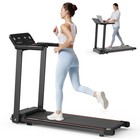 Foldable Treadmill Portable Quiet Running Machine 110v For Small Spaces Home Use