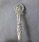 Three Vintage South American 900 Silver Cheese Spreaders Appetizers