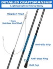 Bluewing Front Weighted Fishing Harpoon 8ft 2-piece-design Pure Carbon Fiber    