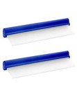 2 Pack 12  Flexible Silicone Window Squeegee For Home   Car Use