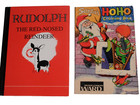 Montgomery Wards Advertising Santa s Ho Ho Coloring   Rudolph Red-nosed Reindeer