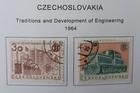 Czechoslovakia - 1964 - 65 - Lot Of Stamps On Album Page  - Used