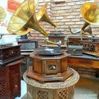 Antique Gramophone  Fully Functional Working Phonograph  Win-up Record Player