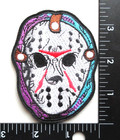 Friday The 13th Horror Movie Jason Voorhees Scary Mask Embroidered Iron On Patch
