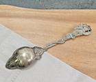 Daniel Low   Co Salem Massachusetts Witch Trial Haunt Souvenir Spoon Circa 1890