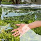 Clear Tarps Heavy Duty Water Resistant 14mil Thickened Transparent With Grommets