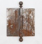 5 X 5 In  Steel Ball Finial Butt Door Antique Hinge