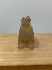 Chinese Unknown Age Jade Or Stone Carved Dog Figurine   Statue