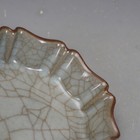4 7  Chinese Song Porcelain Guan Kiln Green Glaze Hacking Writing-brush Washer