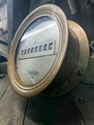  Lonergan Large Engine Register Philadelphia Train Gauge Brass