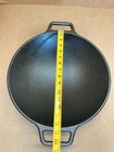 Lodge Bold 14 Inch Seasoned Cast Iron Wok  Design-forward Cookware