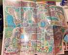 Large Format Assorted Lot 55  Usa Europe Zoo Pamphlet Brochures Guide Maps Fs