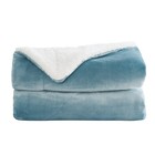 Baby Warm Sherpa Blanket - Soft Fuzzy Lightweight Fleece Throw Blanket Revers   