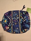 Disney Vera Bradley Retired Dreaming With Mickey Blue Cosmetic Bag  New